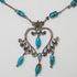 Silver and Turquoise Necklace